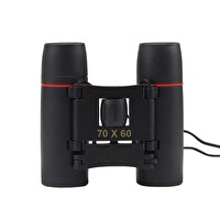 Nikula 70x60 Cepte taşımalı Kauçuk kaplamalı Mini Dürbün Siyah