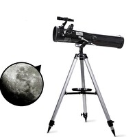 Evimdeyokyok 76 x 700 Profesyonel Aynalı Uzay Teleskopu Siyah