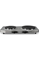 Kumtel LX-7021 Elektrikli Çiftli Hotplate Set Üstü Ocak