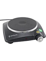 Minisan MS-5002 Siyah Tekli Elektrikli Pleyt Set Üstü Ocak