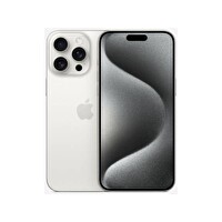 Yenilenmiş iPhone 15 Pro Max 256 GB Beyaz Titanyum Cep Telefonu (1 Yıl Garantili) - A Kalite