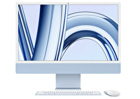 Apple iMac MQRQ3TU/A 24" 4.5K 2023 M3 8 CPU 10 GPU 8 GB RAM 256 GB SSD MacOS Mavi All In One Bilgisayar -  Teşhir