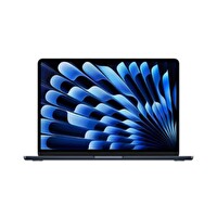 İkinci El Apple MacBook Air 2024 M3 13" 16 GB RAM 256 GB SSD 8CPU 8GPU MacOS Notebook Gece Yarısı MC8K4TU/A - Teşhir