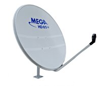 MEGA 85 CM Ofset Beyaz Delikli Çanak Anten