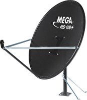 MEGA 100 CM Ofset Delikli Antrasit Çanak Anten