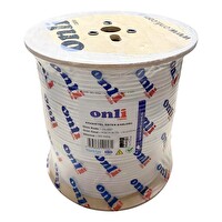 Onli RG6U6 300 Metre 96 Tel Beyaz Anten Kablosu Yerli Üretim