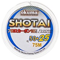 Okuma Shotai %100 Fluorocarbon Olta Misinası 75M 0.205MM
