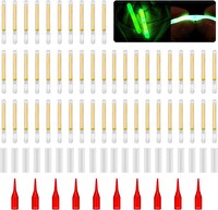 Valkyrie Kutulu Extra Aparatlı Fosfor Fitili 39x4.5 MM XXL Boy Glow Sticks Yem İçi Olta Ucu Şamanda - 50 Adet