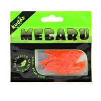 Kudos Mebaru Worm 4 CM Silikon Yem Turuncu