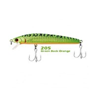 Fujin Queen 70F 70 MM Maket Balık Green Back Orange