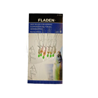 Fladen  F1279-6 Sabiki Lumi Shrimp Kanca No:6 6lı Lüfer Palamut Uskumru Çaparisi