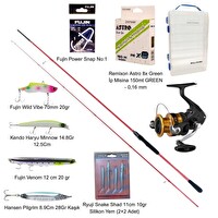 Shimano Fx 4000 Ryuji Red Fox 240CM 5-55  GR Spin Olta Seti