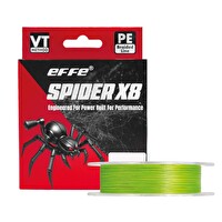 Effe Spider X8 Yeşil 150 M İp Misina - 0.10 MM