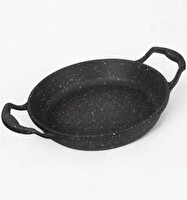 Eda Asya Döküm Granit Kapaksız 18 CM Gri Sahan ZK-961