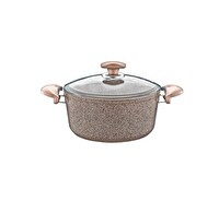 OMS Collection 3110 20x10 CM Granit Kahverengi Derin Tencere