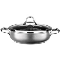 Leggno Master 24 CM Gri̇ Titanium Sığ Tencere MST2828ST24GR