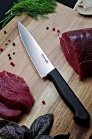 Stevig Solid 15 CM Mini Siyah Şef Bıçağı ST-400.002