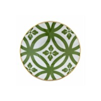 Porland Morocco 12 CM Yeşil Ergonomik Çay Tabağı 04AP021483
