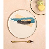 Porland Dash 21 CM Düz Pasta Tabağı 04ALM007904