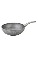 OMS 3211 28 CM Granit Gri Wok Tava