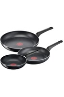 Tefal Titanyum 1X SimpleCook 20-24-28 CM 3'lü Tava Seti B55691