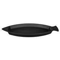 Lava Döküm 15x24 CM Yekpare Kulplu Döküm Demir Balık Tabağı LV ECO BT 1524 T8