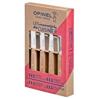 Opinel Op-001300 Essential Küçük Mutfak Bıçağı Seti,açık Kahve