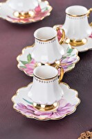 Sofiya 6 Kişilik Kahve Fincanı Takımı - 90 ml