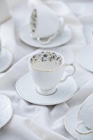 Leonas 6 Kişilik Kahve Fincanı Takımı - 90 ml