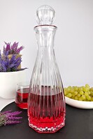 DigitHome Linea Cam Kapaklı Su ve Meşrubat Sürahisi Karaf Şişe 750 Ml - LN.KIR.011.00.000 C1-1-288