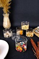 DigitHome 6’lı Cam Çerezlik ve Kase Sunum Seti 200 Ml - 04175 C1-1-154