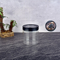 Tohana Siyah Vakumlu Kavanoz 850 ML