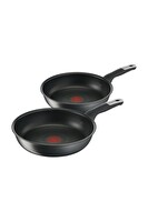 Tefal G25590 Titanyum 6X Unlimited 2'li Tava Seti 22/28 CM