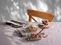 Paşabahçe 54663 Tokio 6'lı Servis Meze Cam Sunum Tabağı