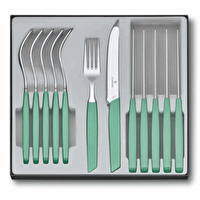 Victorinox 6.9096.11W41.12 Swiss Modern 12 Parça Masa Seti Yeşil