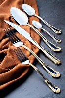 Acar Floransa 72 Parça Çatal Kaşık Bıçak Takımı - Gold