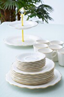 Acar Sinatra 6 Kişilik 20 Parça Brunch Seti - Gold