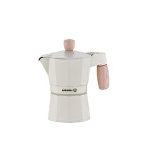 Korkmaz A5571 Etna Moka Pot 3 Fincan 150 ML Beyaz