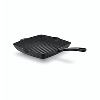 Korkmaz Casta Grill 26 CM Kare Döküm Siyah Tava A2846