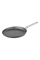 OMS 3234 Tek Parça Bio Granit Krep Tavası  30 CM Gri