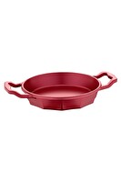 OMS Dodeca 3725 Tek Parça Bio Granit Döküm Sahan 18 CM Kırmızı Gövde