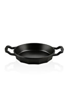 OMS Dodeca 3725 Tek Parça Bio Granit Döküm Sahan 22 CM Siyah Gövde
