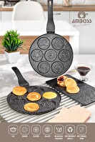 Amboss Funny Emoji Pankek Krep Tavası 26 CM