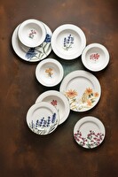 Tabak Evi Porselen New Flower Garden Yemek Takımı 6 Kişilik 24 Parça BNS24YKPRS1104