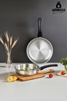 Amboss Siena Pro 2 Parça Paslanmaz Çelik Tava Seti