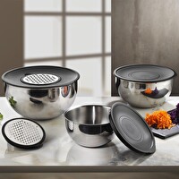 Olika Omega 9 Parça Karıştırma Kabı Seti