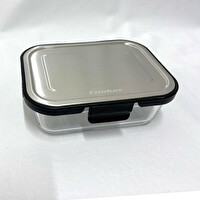 Cooker CKR3488 1000 ML Siyah Cam Saklama Kabı