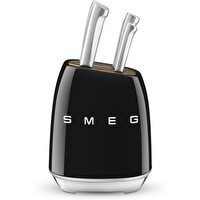 Smeg KBSF02BL Retro Standlı Bıçak Seti - Siyah