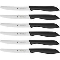 WMF 3201007488 Tırtıklı Soyma Bıçak Seti Siyah 6 Parça