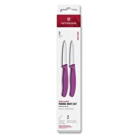 Victorinox 6.7695.2C1 Swiss Classic 2'li Bıçak Seti - Mor